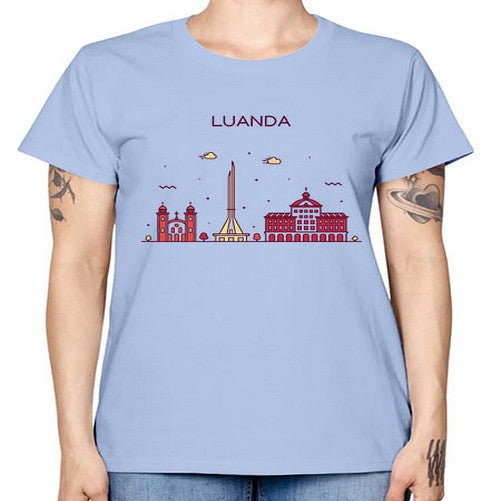 Luanda 1180# - cities -  Missy T-Shirt
