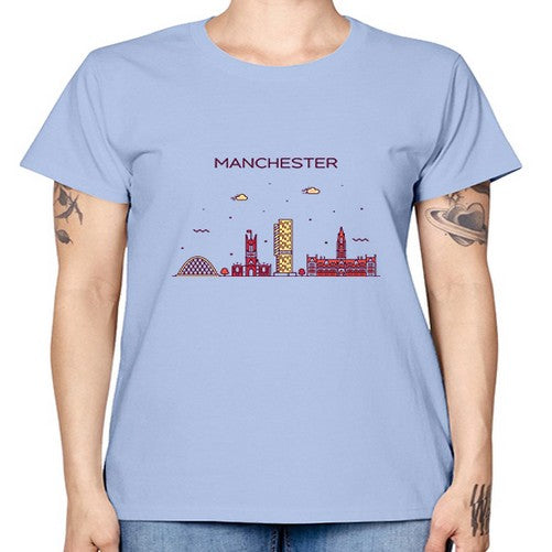 Manchester 1229# - cities -  Missy T-Shirt