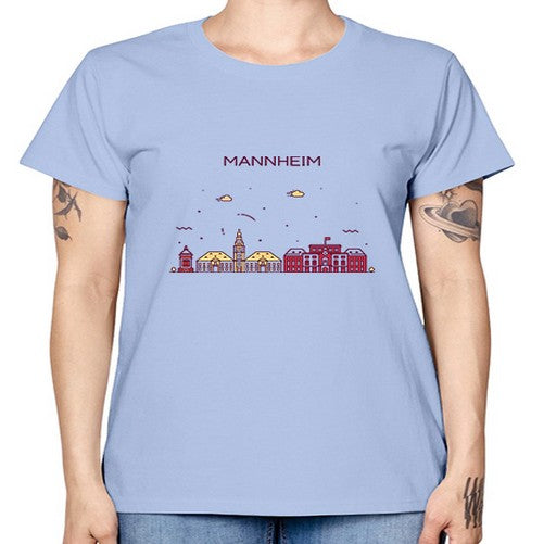 Mannheim 1237# - cities -  Missy T-Shirt