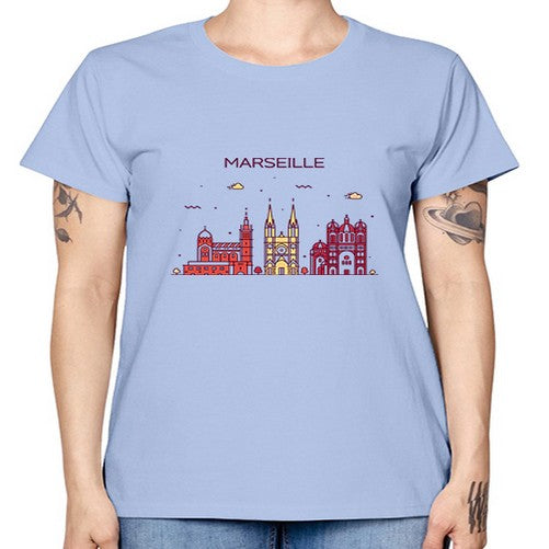Marseille 1241# - cities -  Missy T-Shirt