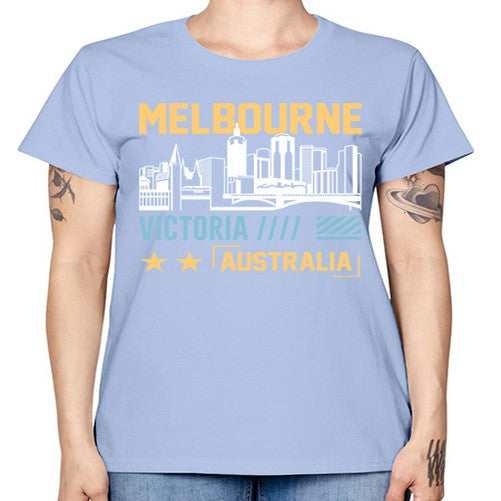 Melbourne 1271# - cities -  Missy T-Shirt