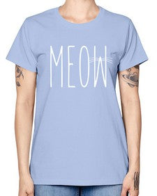 Meoww - cats -  Missy T-Shirt