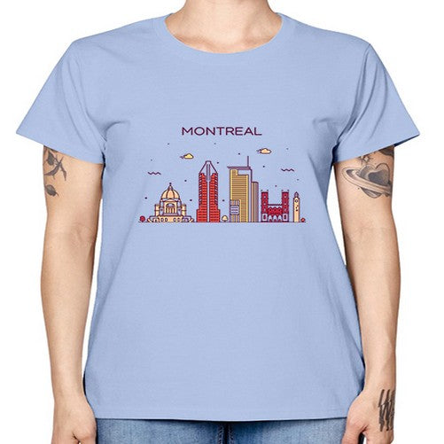 Montreal 1349# - cities -  Missy T-Shirt
