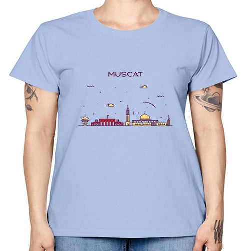 Muscat 1397# - cities -  Missy T-Shirt