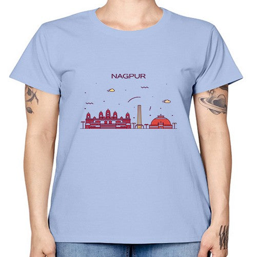 Nagpur 1401# - cities -  Missy T-Shirt