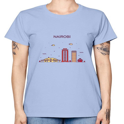 Nairobi 1404# - cities -  Missy T-Shirt