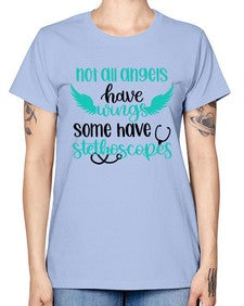Not All Angels Have Style Style 1134# - nurse -  Missy T-Shirt