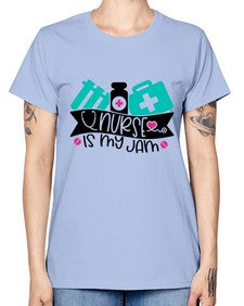 Nurse Is My Jam Style Style 1163# - nurse -  Missy T-Shirt