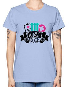 Nurses Rock Style Style 1253# - nurse -  Missy T-Shirt