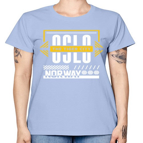 Oslo 1553# - cities -  Missy T-Shirt