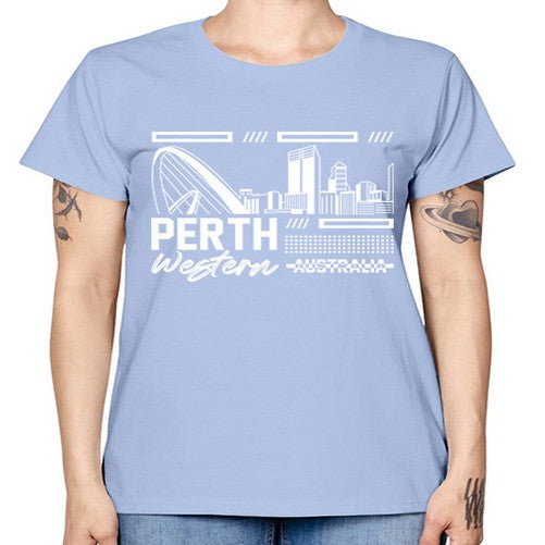 Perth 1597# - cities -  Missy T-Shirt