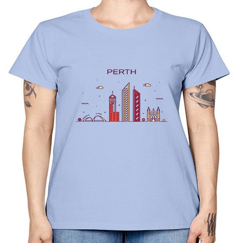Perth 1598# - cities -  Missy T-Shirt