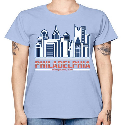 Philadelphia 1604# - cities -  Missy T-Shirt