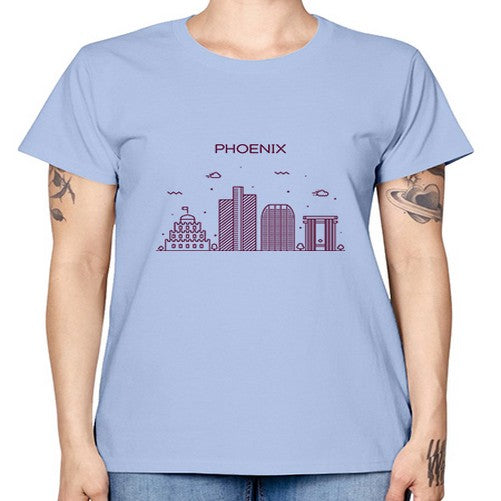 Phoenix 1612# - cities -  Missy T-Shirt