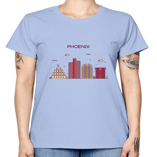 Phoenix 1614# - cities -  Missy T-Shirt
