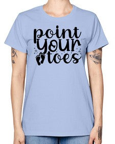 Point your toes 172# - ballet -  Missy T-Shirt