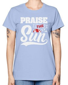 Praise the sun 40# - video games -  Missy T-Shirt