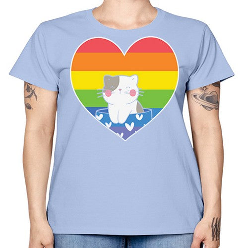Pride Cat LGBT Kawaii Cats Anime 276# - anime -  Missy T-Shirt