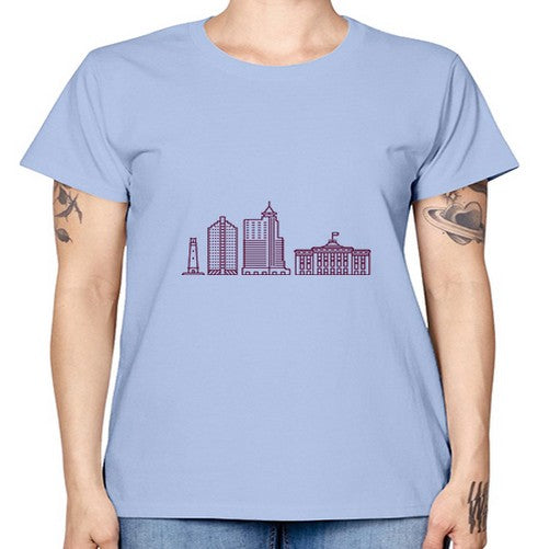 Raleigh 1709# - cities -  Missy T-Shirt