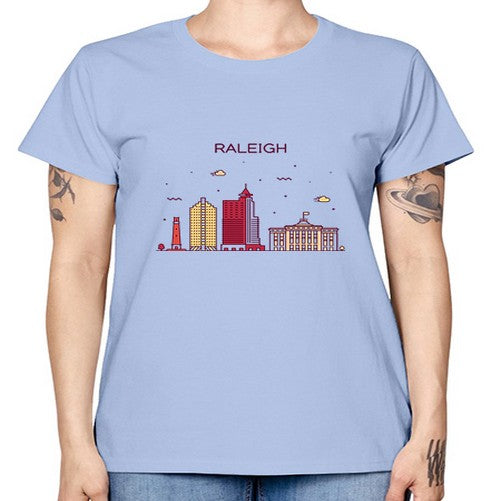 Raleigh 1710# - cities -  Missy T-Shirt