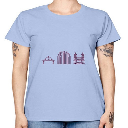 Reno 1713# - cities -  Missy T-Shirt