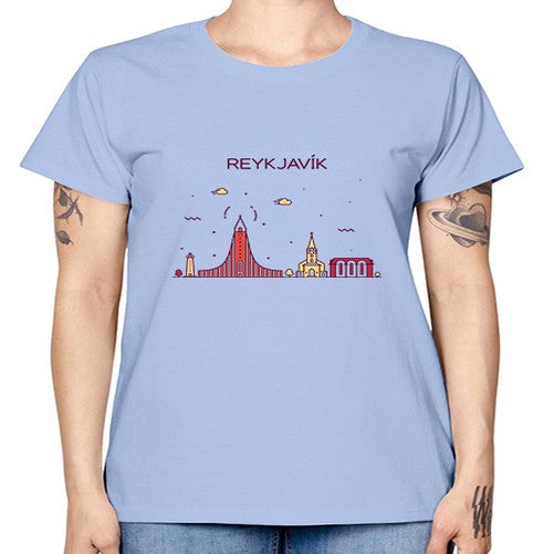 Reykjavik 1719# - cities -  Missy T-Shirt