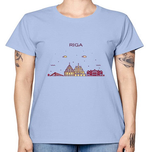 Riga 1729# - cities -  Missy T-Shirt