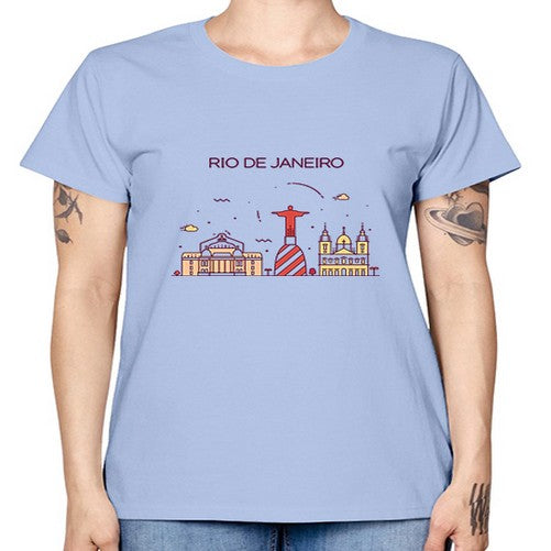 RioDeJaneiro 1737# - cities -  Missy T-Shirt