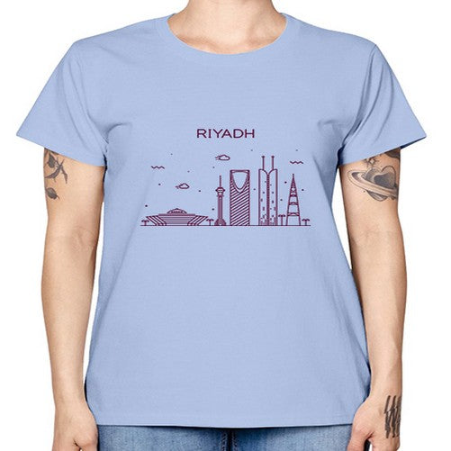 Riyadh 1739# - cities -  Missy T-Shirt