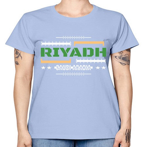 Riyadh 1741# - cities -  Missy T-Shirt