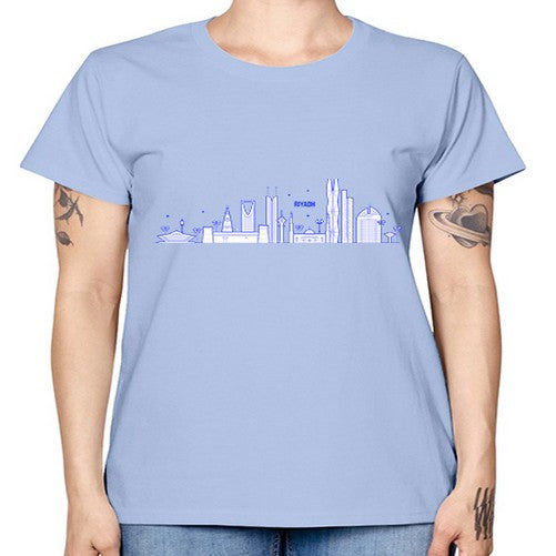 Riyadh 1743# - cities -  Missy T-Shirt