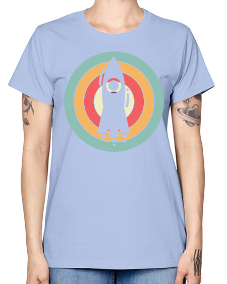 Rocket Scientist 150# - general science -  Missy T-Shirt