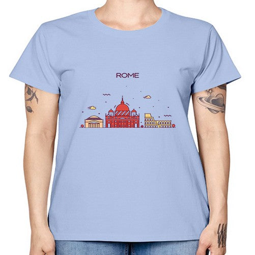 Rome 1750# - cities -  Missy T-Shirt