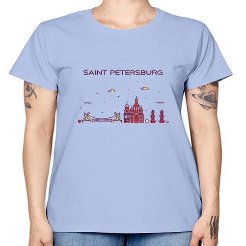 SaintPetersburg 1770# - cities -  Missy T-Shirt