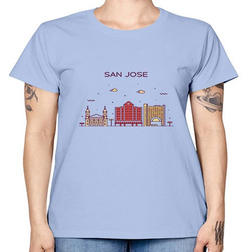 SanJoseCL 1793# - cities -  Missy T-Shirt