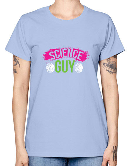 Science Guy 113# - general science -  Missy T-Shirt