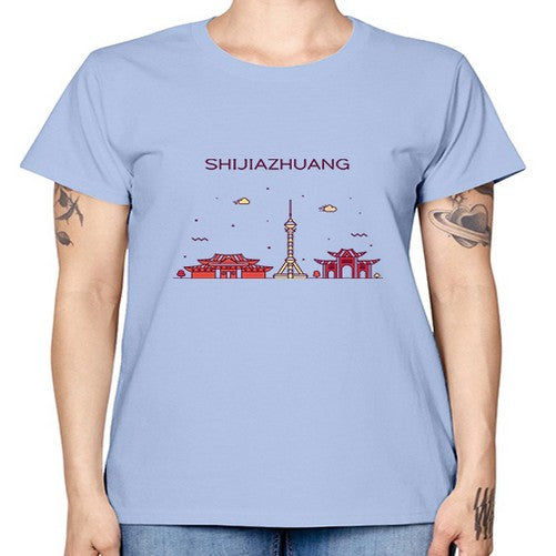 Shijiazhuang 1837# - cities -  Missy T-Shirt