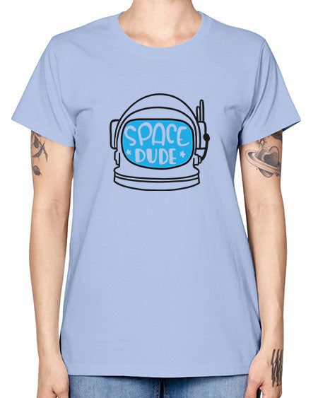 Spacedude 12# - space -  Missy T-Shirt