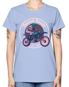Speed racer 63# - motorcycle -  Missy T-Shirt