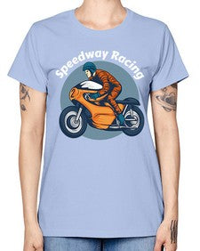 Speedway racing 64# - motorcycle -  Missy T-Shirt