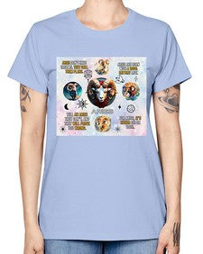 Straight Aries 469# - aries -  Missy T-Shirt