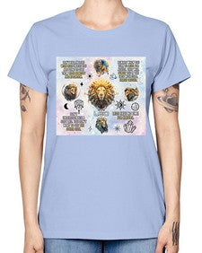 Straight Leo 473# - leo -  Missy T-Shirt