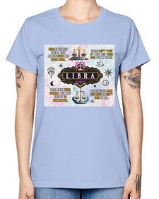 Straight Libra 474# - libra -  Missy T-Shirt