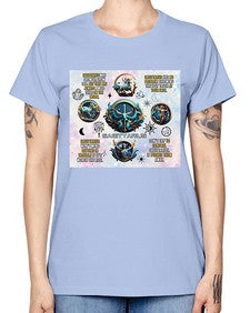 Straight Saggitarius 476# - sagittarius -  Missy T-Shirt