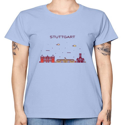 Stuttgart 1901# - cities -  Missy T-Shirt