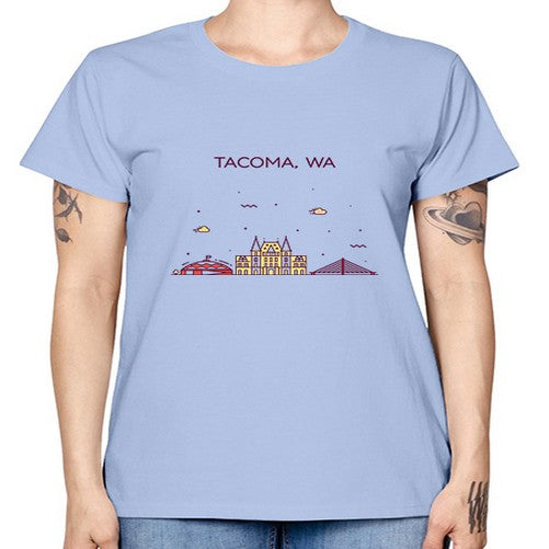 TacomaWA 1930# - cities -  Missy T-Shirt