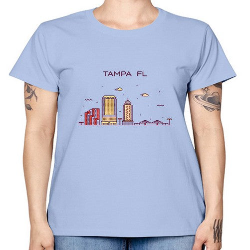 TampaFL 1946# - cities -  Missy T-Shirt