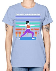 The Way to Happiness 566# - yoga -  Missy T-Shirt