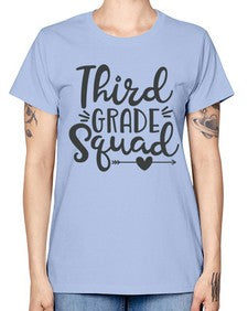 Third Grade Squad 975# - third grade -  Missy T-Shirt
