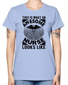 This is what an Style 1549# - nurse -  Missy T-Shirt